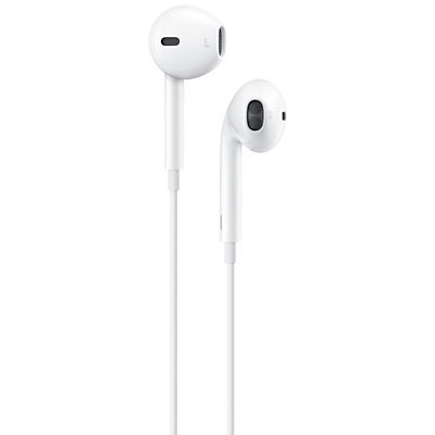 Apple Earpods with Remote and Mic, Lightning Connector, White
